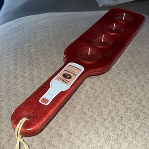 Handmade resin epoxy shot flight board Tito's Vodka